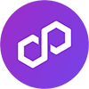 Polygon blockchain network logo