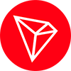 TRON (TRX) cryptocurrency logo
